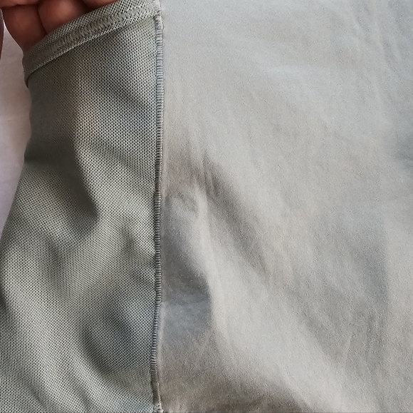 Nike Women's Sage Green High-Neck Sweatshirt - Picture 7 of 8